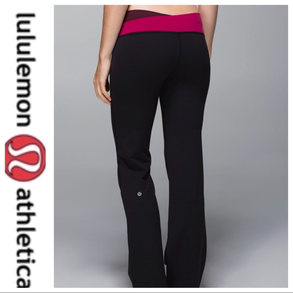 💕SALE💕Lululemon Astro Blossom Stripe Black Berry - Picture 2 of 8